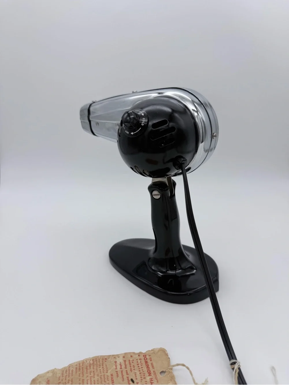 Vintage Dominion Princess Hair Dryer With Handstand Hot Or Cold Air TESTED